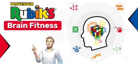 Professor Rubik's Brain Fitness box art for Playstation 4
